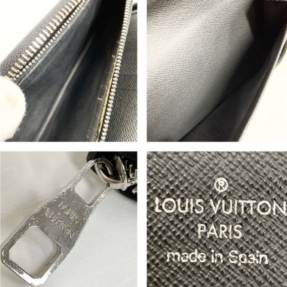 LOUIS VUITTON Damier Graphite illustre zippy organizer Zip Around Wallet - Picture 8 of 8